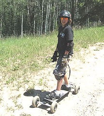 Colorado Adventuring By Air, By Land and By Water 2 The mountain board