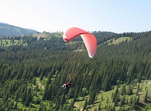 Colorado Adventuring By Air, By Land and By Water 13 Paragliding in Aspen