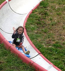Colorado Adventuring By Air, By Land and By Water 6 The alpine slide is fun for all ages.