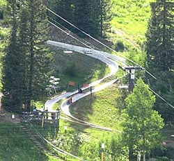 Colorado Adventuring By Air, By Land and By Water 5 The Alpine Slide at Winter Park Resort