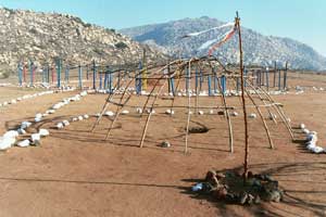 The Sundance site takes a well deserved break during the winter months. photo by Kim Kroonenburg