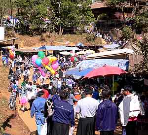 Hmong New Year celebration. 