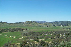 The drive from San Diego is breath taking. We pulled off the side of highway 78 to snap this photo of the valley below.