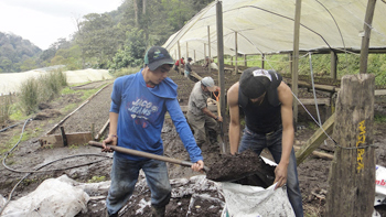 Farm work, passing on the knowledge, is key to Teach a Man to Fish.