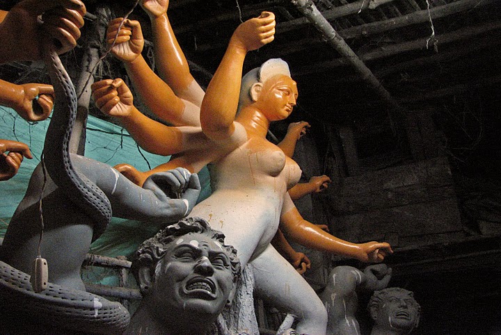 Durga Pujo Festival in Kolkata, India