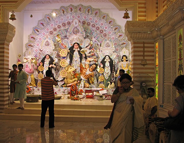 Durga Pujo Festival in Kolkata, India