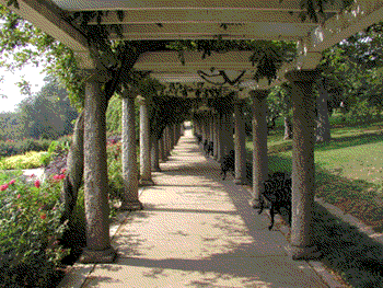 The Italian Garden at Maymont, a public estate in Richmond, VA.