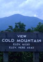 View the real Cold Mountain from the Blue Ridge Parkway near Asheville, North Carolina.