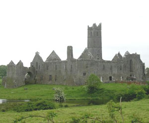 The abbey at Quin