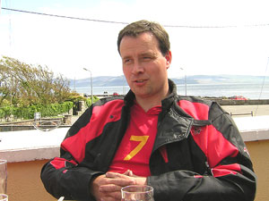 John Heagney of Cycle Holidays Ireland - photo by Jennifer Sotham