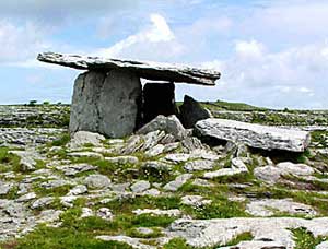 A meglithic tomb on the Burren