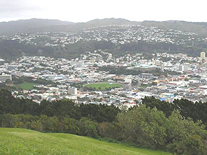 The view from Mt. Victoria