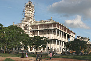 The House of Wonders, once the palace of the sultan