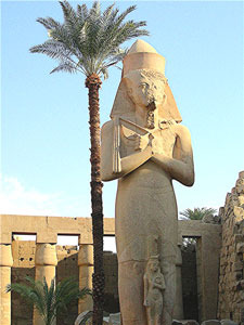 Statuary at Karnak