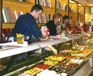 Owner and employees at Vassalli Pasticcerie in Salo - photos by Cris Carl