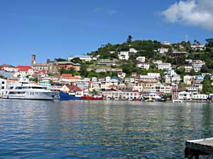 St. George's, the capital of Grenada
