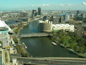 Melbourne's Yarra River - photos by Max Hartshorne