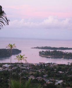 Port Antonio at sunset