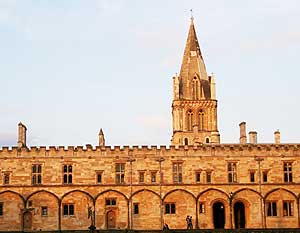 Christ Church College in Oxford, England.