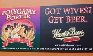 Squatters Beer Poster - Polygamy Porter