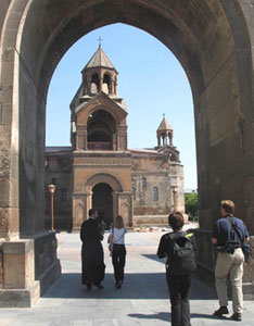 Echmiadzin, the seat of the Armenian Apostolic Church