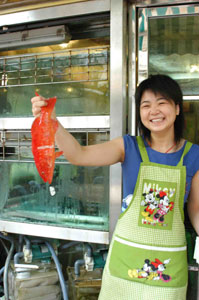 Red snapper at the Red Market in Macau