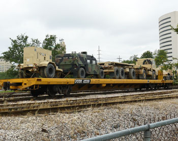 The Port of Beaumont is the main depot for supplying US forces in Iraq and Afghanistan.