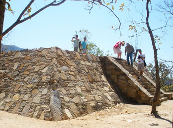 The Palace of the Yope in Tehuacalco, Mexico - photos by Habeeb Salloum