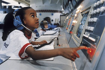 Kids can get a hands-on learning experience at one of the many Space Camps.