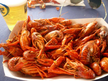 Don't miss the crawfish festival in Eunice!