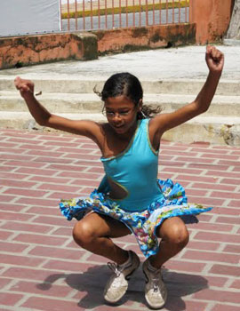 A street dance in Olinda