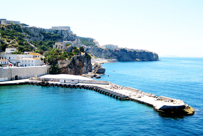 Rosia Bay, Gibraltar.