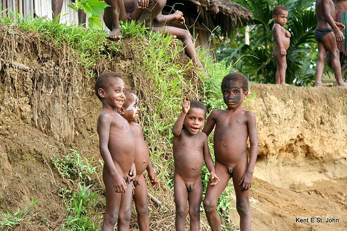 Naked and natural is the norm in Papua New Guinea