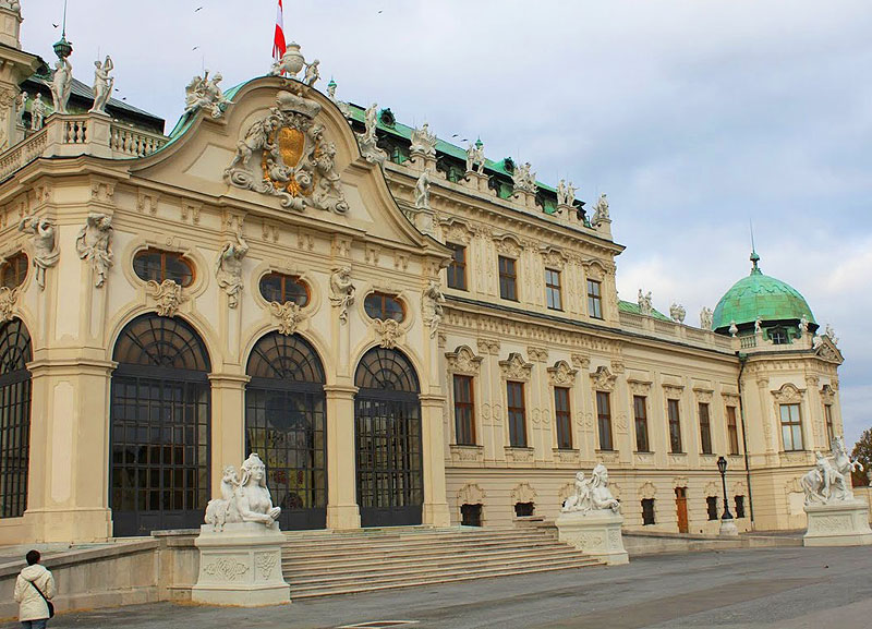 Belvedere Palace in Vienna. Photo by Olga Volobuyeva.