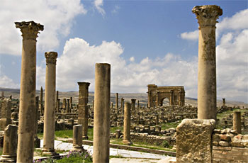 The Ruins of Hippo Regus in Algeria.