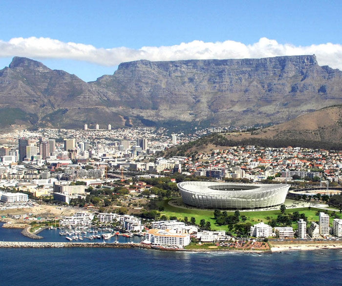 The Cape Town Stadium - ready for action!