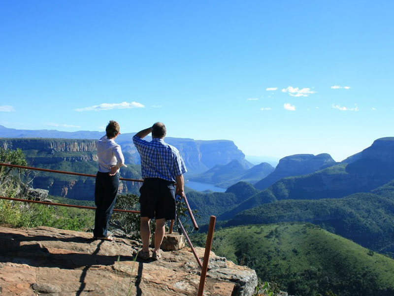 Blyde River Canyon is the third larget in the world.