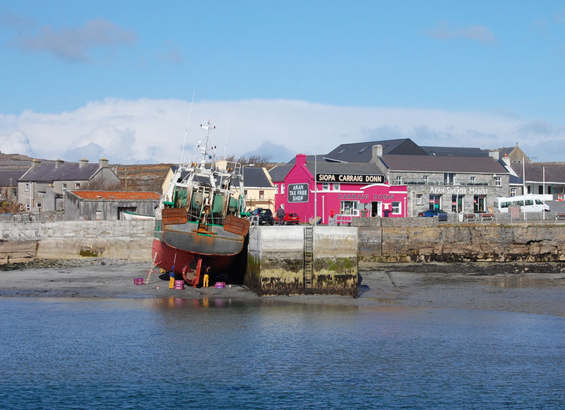 Cill Rónáin on Inis Mór, the largest of Ireland's Aran Islands