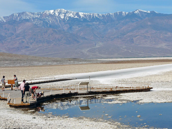 Bad Water Basin in Death Valley, California