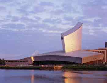 Imperial War Museum North, Salford Quays, England.