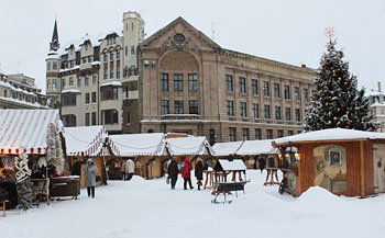 Dome Square in Riga.