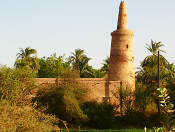 An old mosque outside Karima