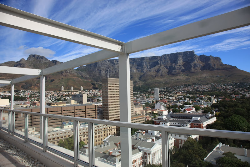 View of Table Mountain, Cape Town.