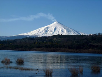 Volcano Villerrica in Chile. Photos by Shelley Seale.