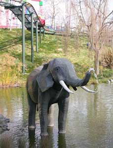A Legoland elephant