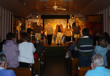 The cast of the Little Church Theater presentation of On Golden Pond