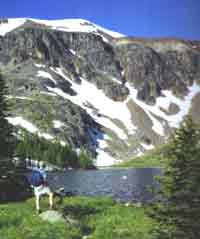 A chain of seven linked lakes is one of the many scenic attractions of Cathedral Provincial Park.