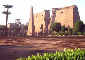 The Karnak temple, near Luxor