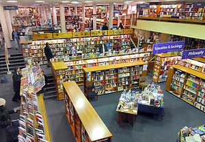 Blackwell's book store.