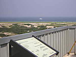 The lookout at Provincelands